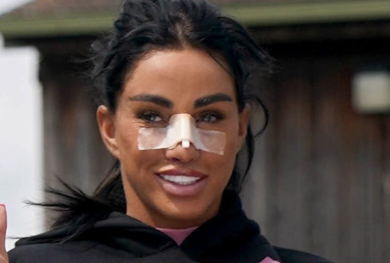 Katie Price Admits She's Worried She's 'ruined' Her Nose After