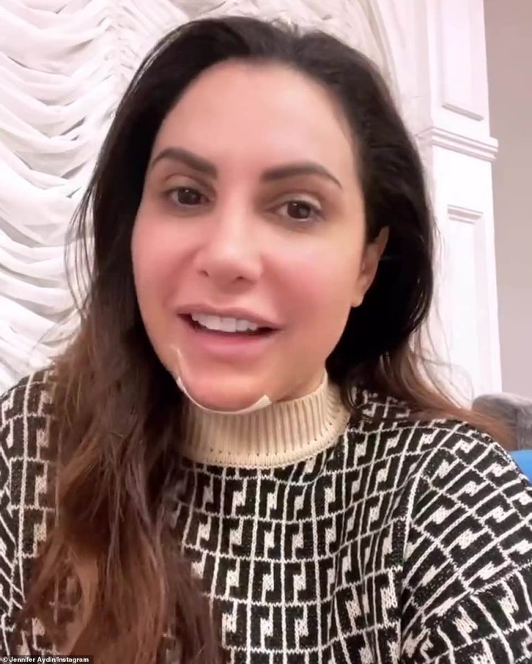 Rhonj's Jennifer Aydin Has Her Chin Implant Removed After 'fighting'