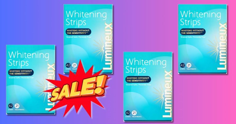 Lumineux Teeth Whitening Strips Are Sold For Sale