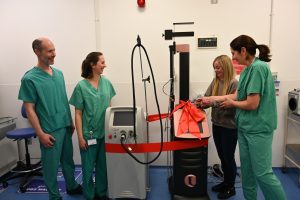 New lasers mean closer to home treatment for patients with QVH New lasers mean closer to home treatment for patients with