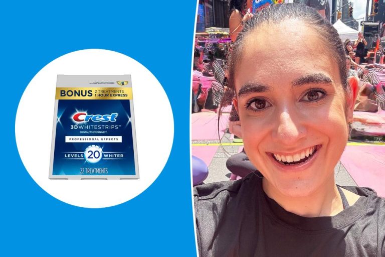 I tried the teeth whitening kit with teeth