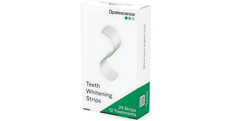Opalesence ™ tooth whitening starts whitening strips with advanced formatting