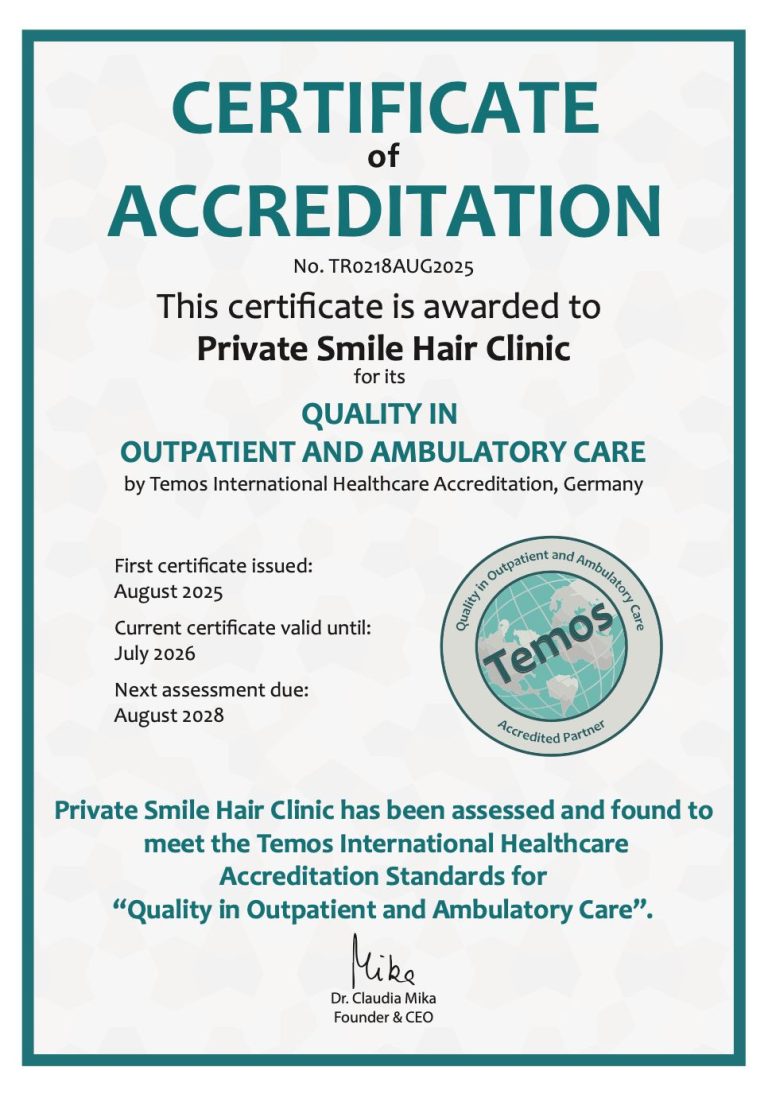 Smile hair clinic becomes the first hair transplant clinic