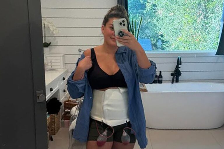 Brittany cartwright shares the image of the stomach with a