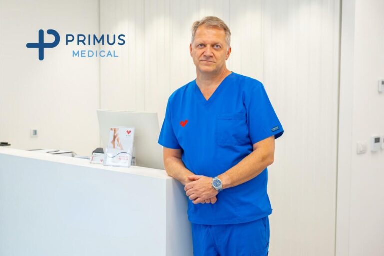 "After laser vein surgery, patients walk immediately, pain free and scar free."